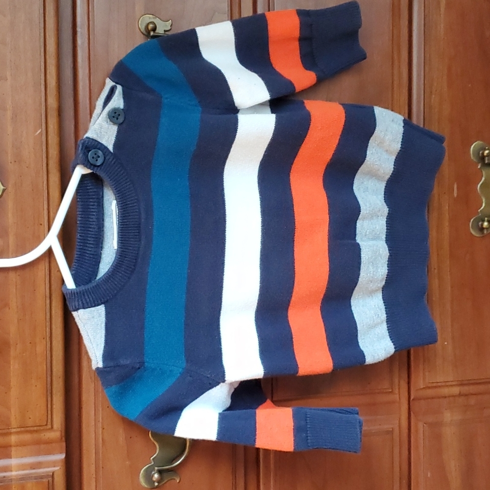 Wide Striped Sweater